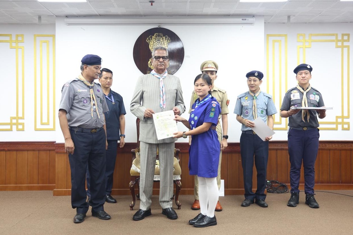 Rajya Purushkar 2026: Manjusri Public School proudly felicitated its Rajya Puraskar Awardees in recognition of their exemplary achievement in the Bharat Scouts and Guides movement.